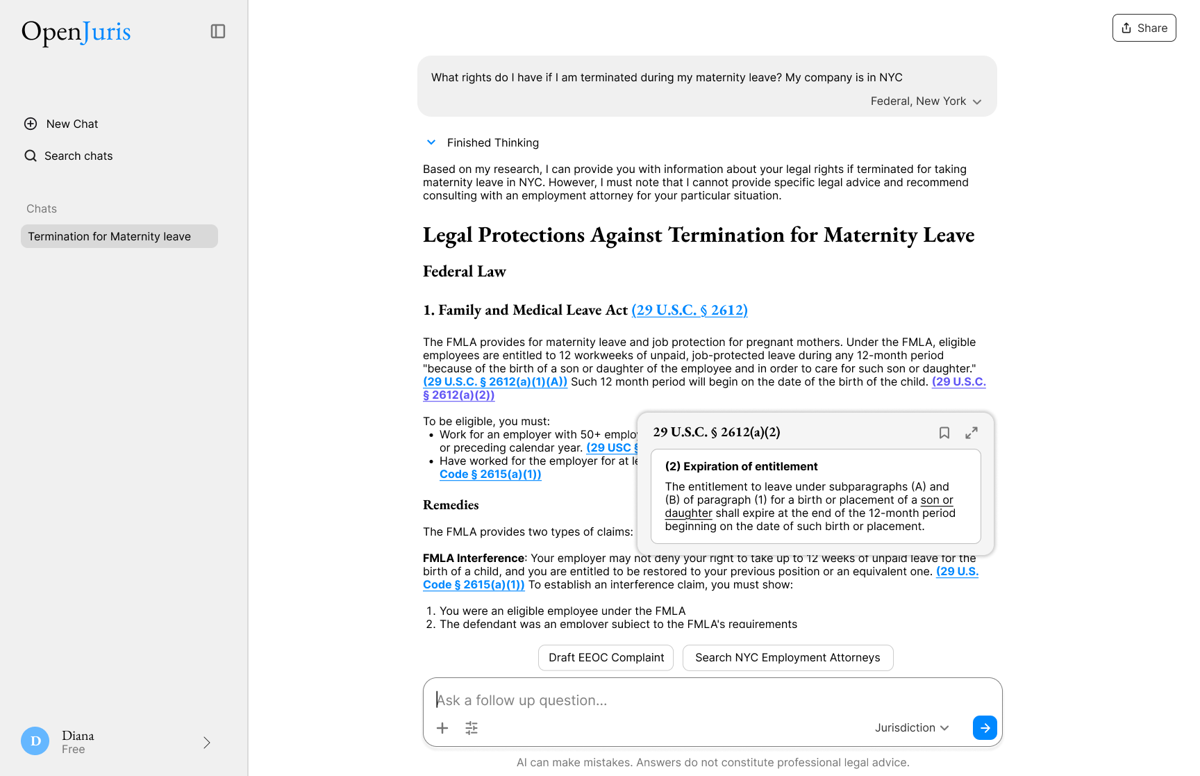 OpenJuris Authoritative Answers